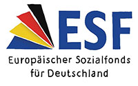 Logo des Europäischen Sozial-Fonds in Deutschland