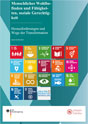 Cover  des Transformationsberichts "Menschliches Wohlbefinden und Fähigkeiten, soziale Gerechtigkeit"