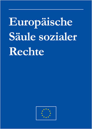 Cover Broschüre Europäische Säule sozialer Rechte
